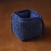 Thickned Teacup Storage Bag Blue Protective Bag Chinese Style Organizier Bag  Tea Supplies