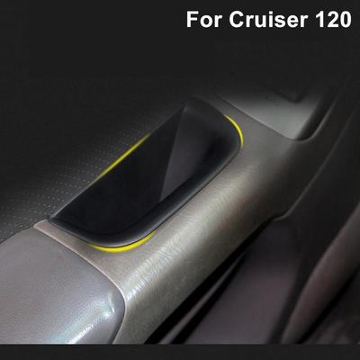 For Toyota Land Cruiser Prado 120 2003~2009 Accessories Parts 4x Front and Rear Car Door Storage Box Socket
