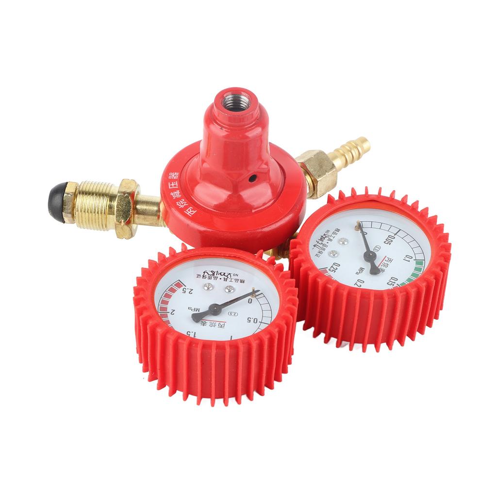 Propane Tank Gauge Clear Accurate Dial Thickened Anti Slip Knob Aluminum Alloy Gas Pressure