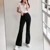 New ArrivalS Open Run Women S Pocket Bootcut pantS High waiSt