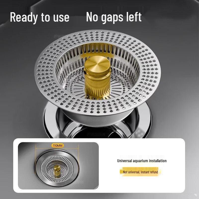 TLXT Universal Kitchen Sink Pop-Up Drain Stopper