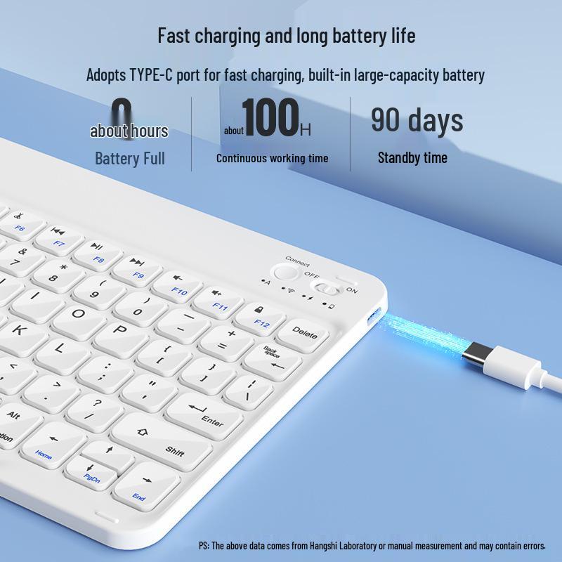 BOW HANGSHI X19 Universal Bluetooth Keyboard for Tablets & Phones