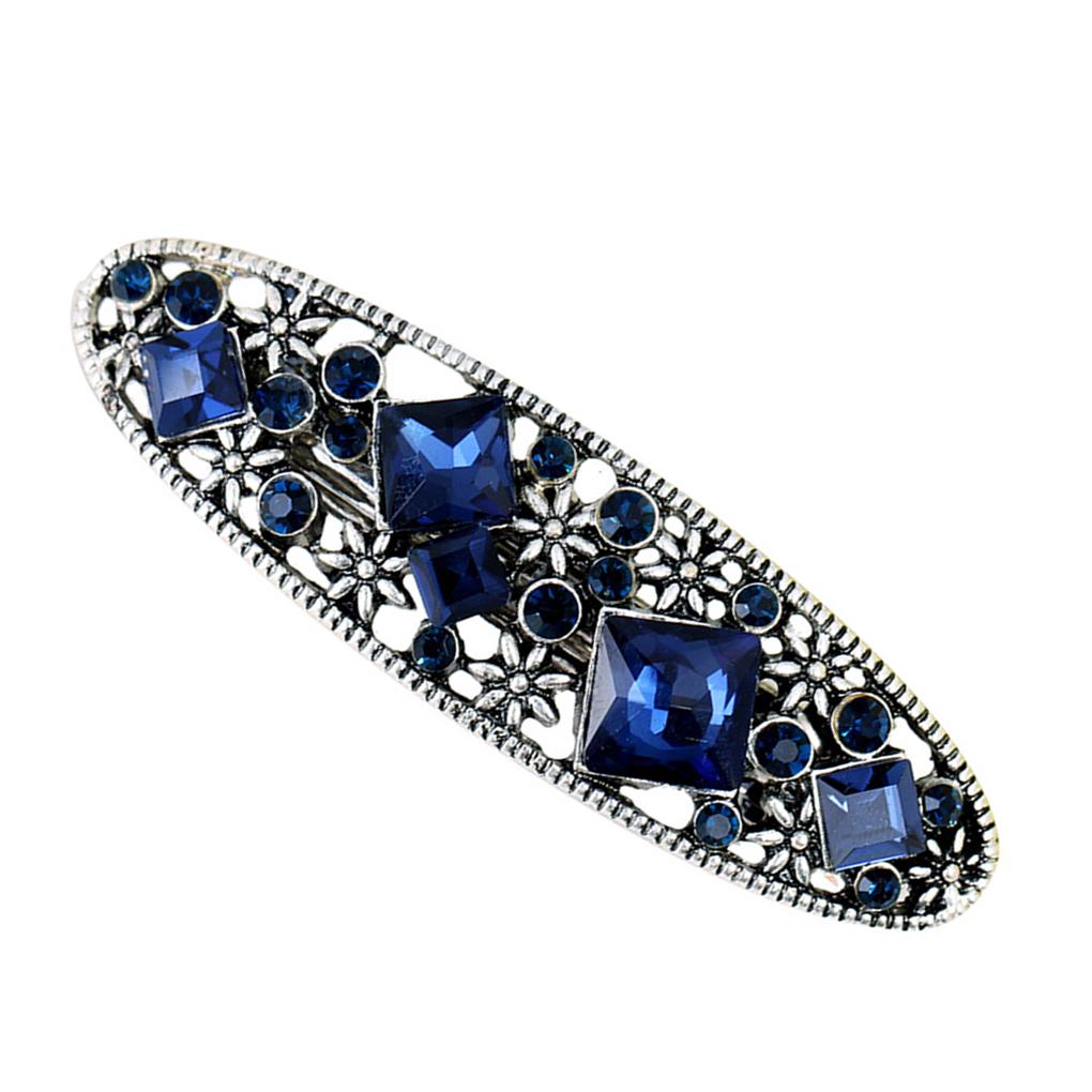 Girls Bowknot Headwears Bridal Wedding Hair Clip Women Spring Hairpin Rhinestone Barrette