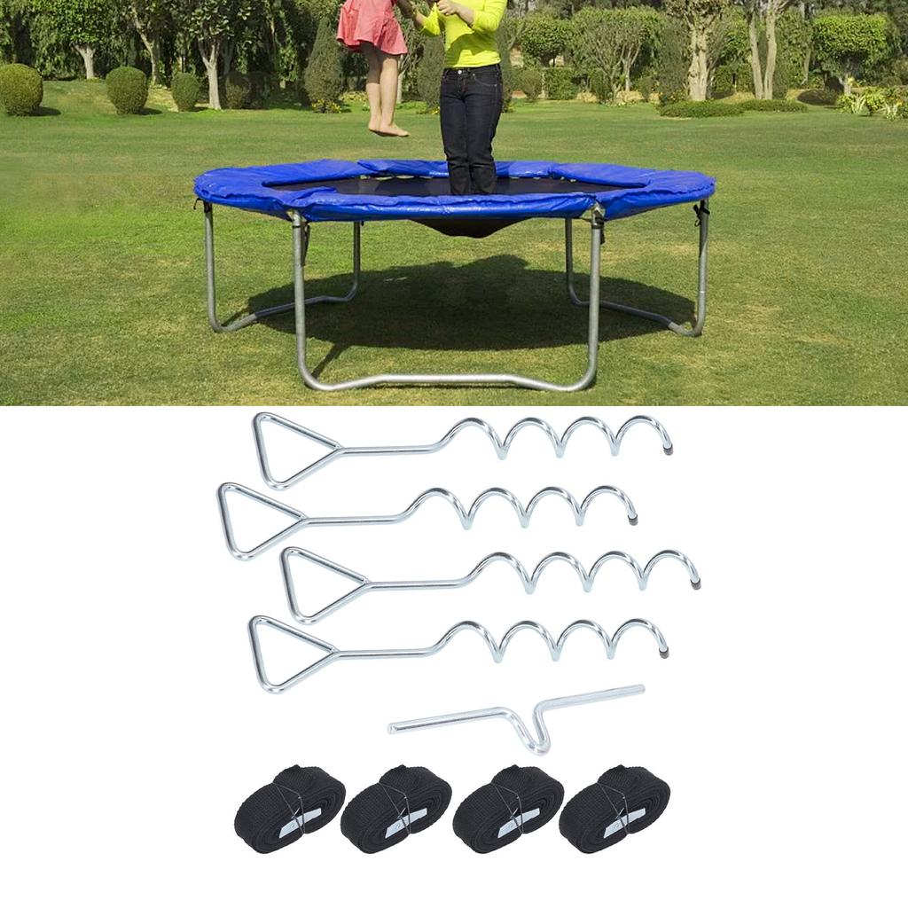 Ground  s Multifunctional Steel Stakes   Kit for Trampoline Shed Swing Tent