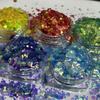 Ultra-Thin Fluorescent Color Large Sequin Nail Art Decorations – Handmade DIY Toy Accessories