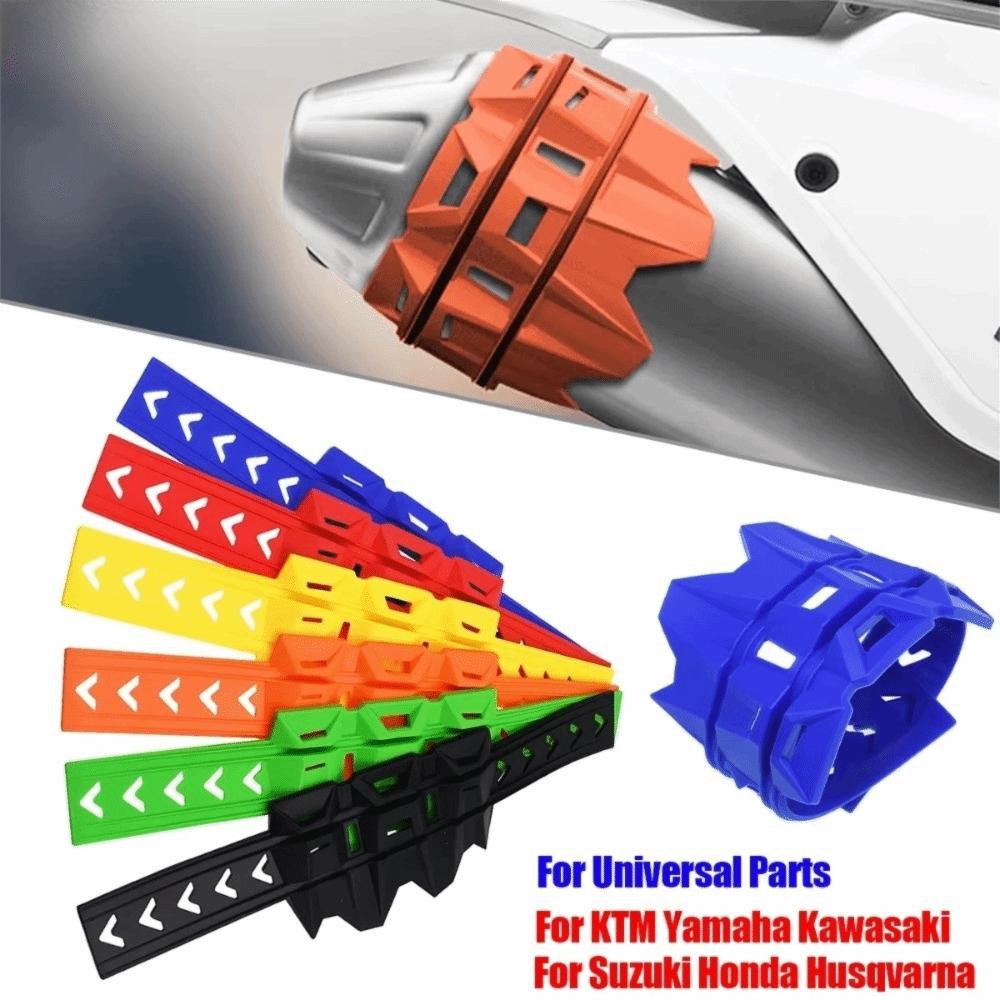 Silicone Material Exhaust Muffler Protector Strap Design Anti Scald Exhaust Guard Off Road Use