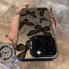 Case For  Redmi Note 13 12 11 10 Pro Plus 12S 11S Redmi 12 13C 4G K70U Protect Cover Silvery IMD Fashion Butterfly Fundas