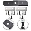 Replace Worn Blades for Optimal Shredding with Shredder Blade Chipper Blade Kit for TroyBiltMTD 74204050 2 7420544