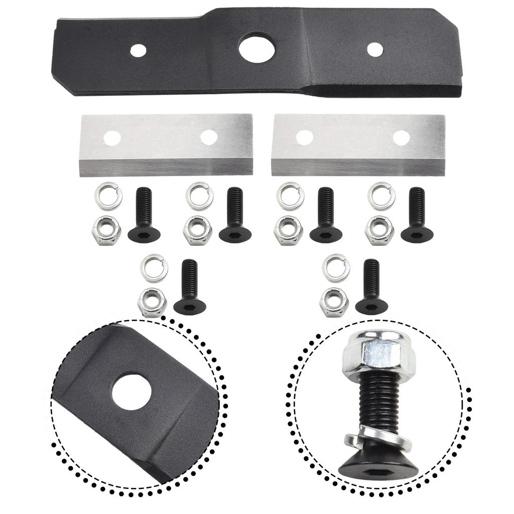 Replace Worn Blades for Optimal Shredding with Shredder Blade Chipper Blade Kit for TroyBiltMTD 74204050 2 7420544