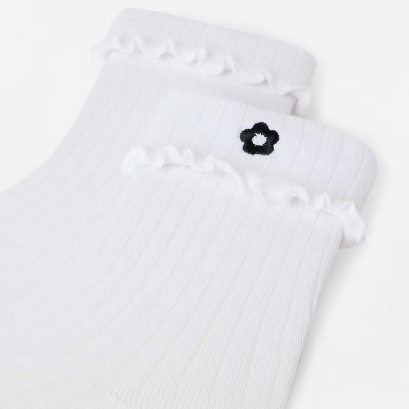 Vans X Sandy Liang Crew Socks Women's 1 Pack White VN0A7RL9YRP1