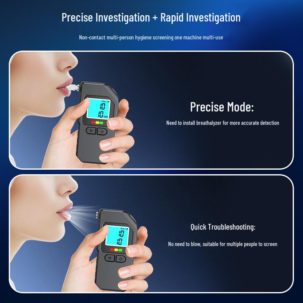 Portable Breathalyzer for Personal Alcohol Detection