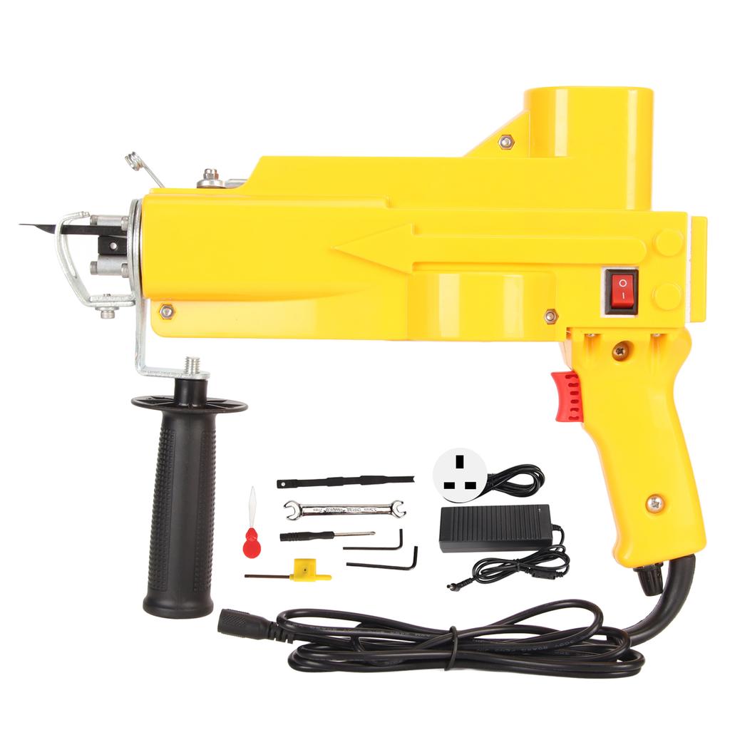 2 in 1 Rug Tufting Machine Cut Pile Loop Pile 40 Stitches Per Second Tufting Machine with