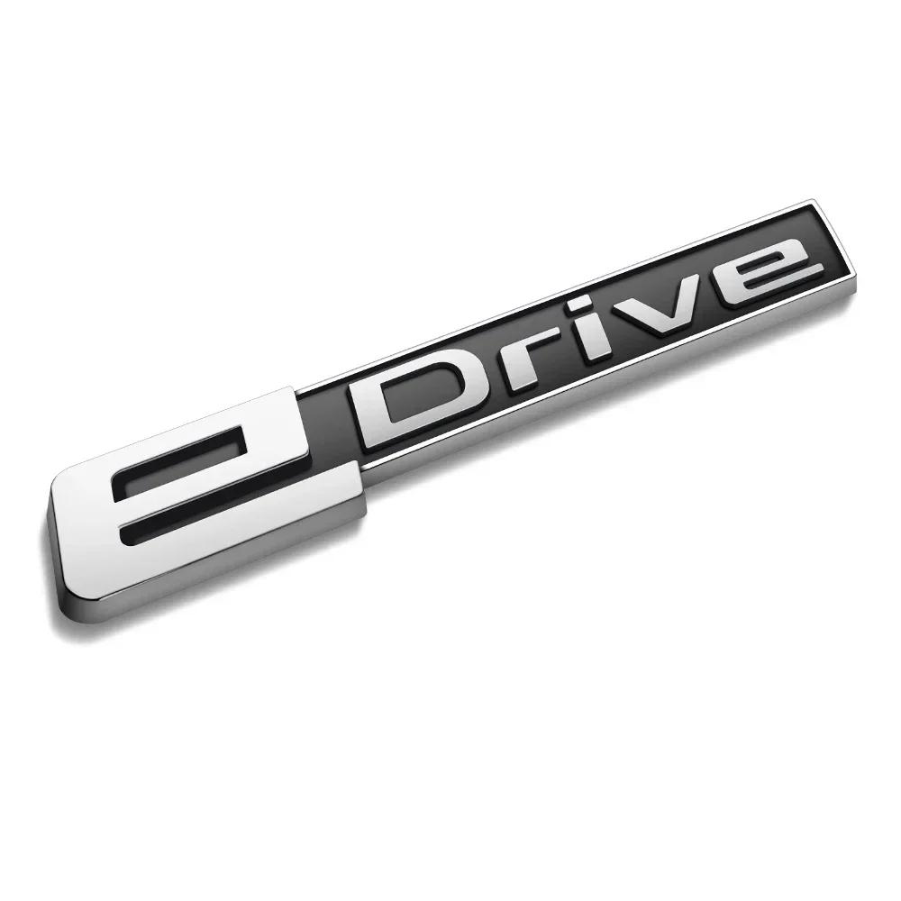 Car EDrive Emblem Side Trunk Sticker for BMW E28 E60 E87 E90 X1 X2 X3 X5 X7 F35 F01 F18 E46 E84 Auto Body Badge Decal Accesorios