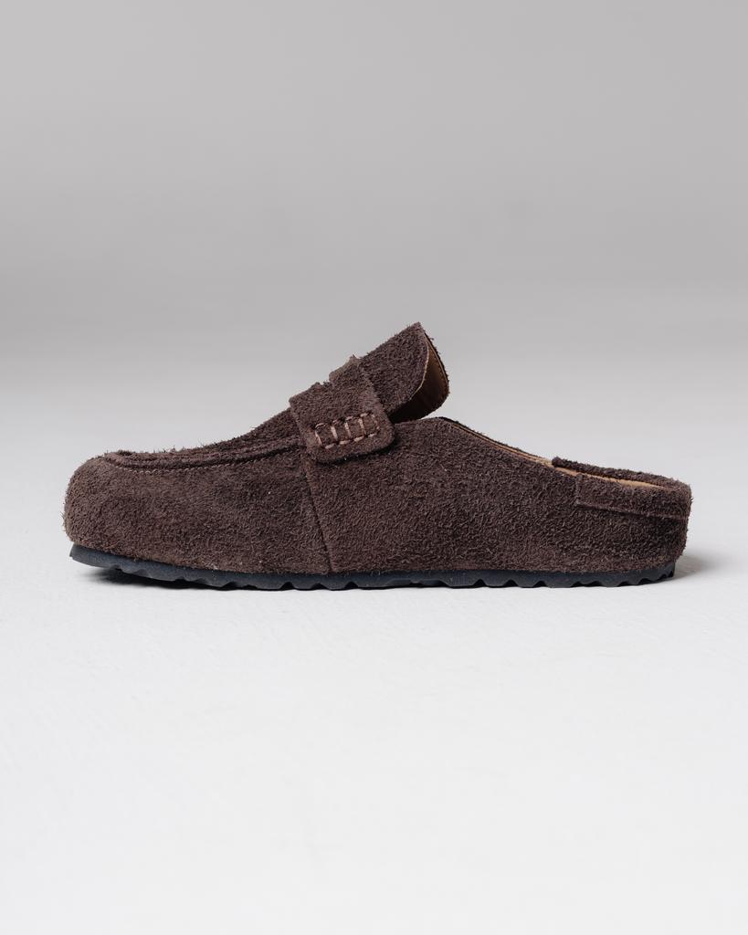 Platform Clogs SUNY LIANA 2573 36 Chocolate Suede