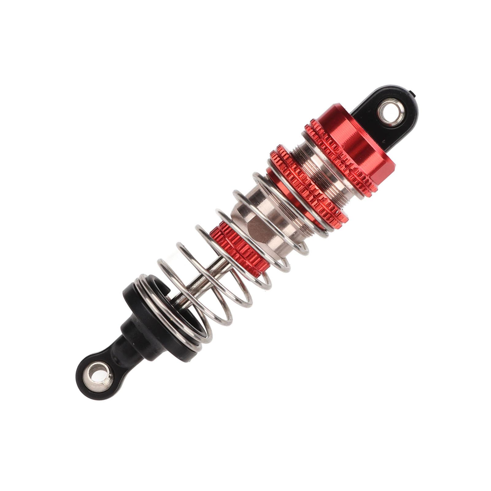 

RC Car Shock Absorber Aluminum Alloy Front Shock Damper Replacement for WLTOYS 144010 114 Red
