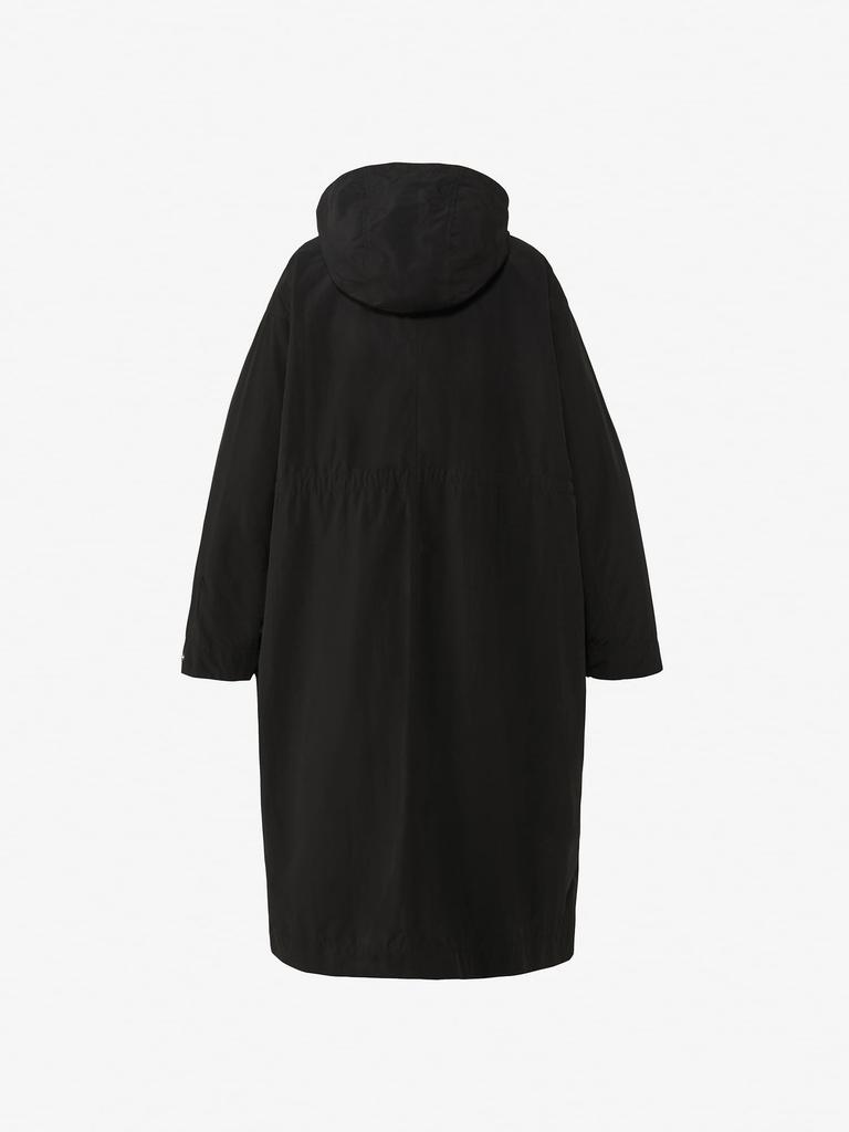 The North Face Roll Pack Journeys with Stowable Size L Women's Coat, Water-Repellent, Packable, Hood, Black,