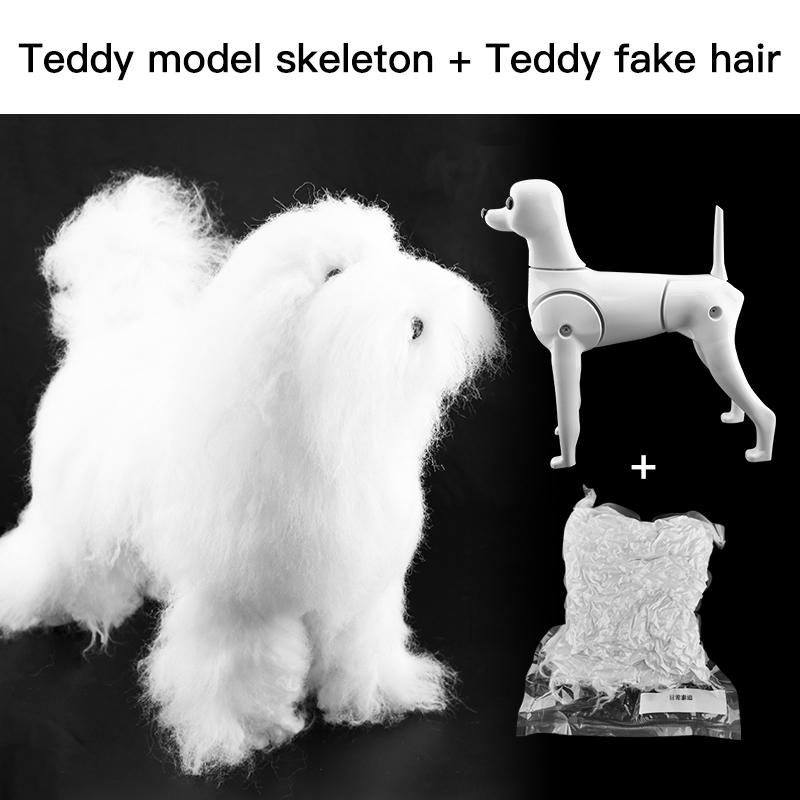Fenice Animale Domestico Simulazione Toelettatura Cane Finto Modello Cane Modello Scheletrico Standard Cane Corpo Intero Pelo Finto