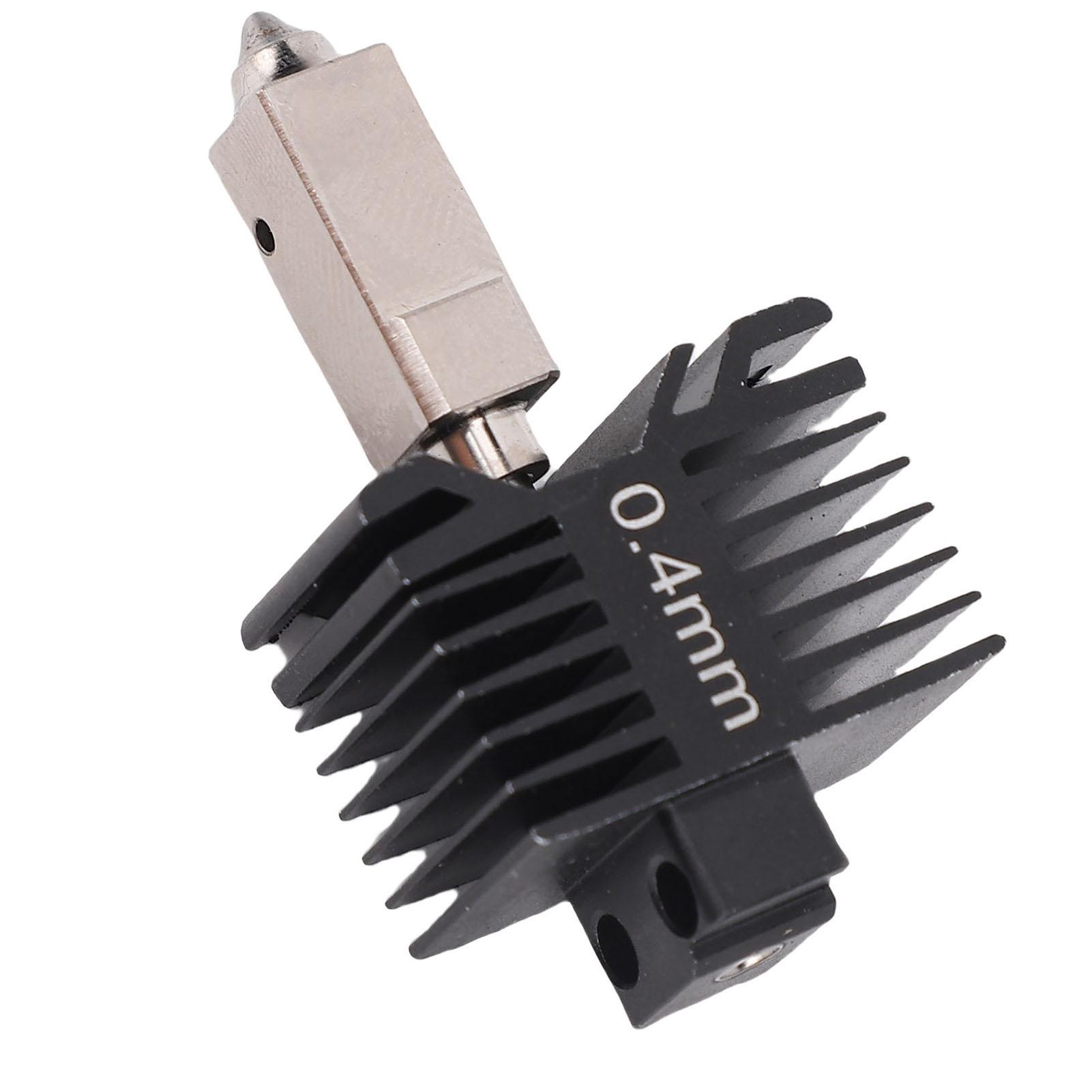 Remplacement de la tête d'impression pour imprimante 3D X1 P1P P1S Buse intégrée en acier trempé Kit de tête d'impression Chauffage céramique 60W
