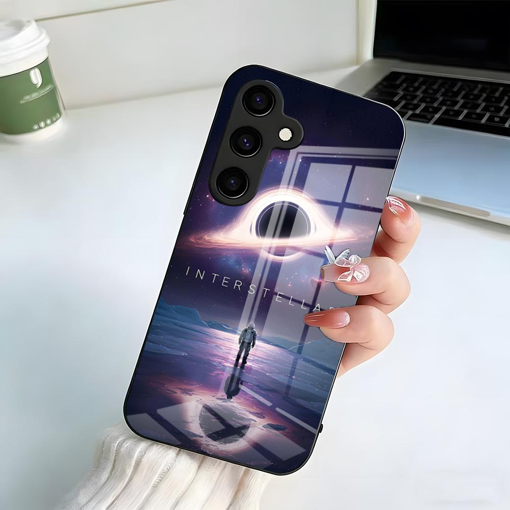 Movie I-Interstellar Phone Case For Samsung A25 A13 A33 5G A54 A36 A35 A56 A52 A14 Shockproof Glass Cover Samsung A23