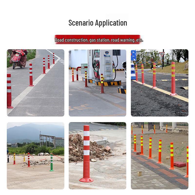 Flexible Traffic Warning Bollard