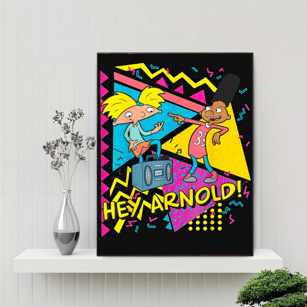 Smurfs Movie Poster 5D Diamond Painting Round Diamond Rhinestones Mosaic Diamond Embroidery Wall Paintings Rhinestones Gift Frameless