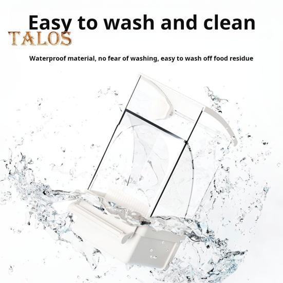 Vogelfutterstation Transparentes Design Große Kapazität Wetterbeständig Staubdicht Einfach zu installierende Kolibri-Futterstation