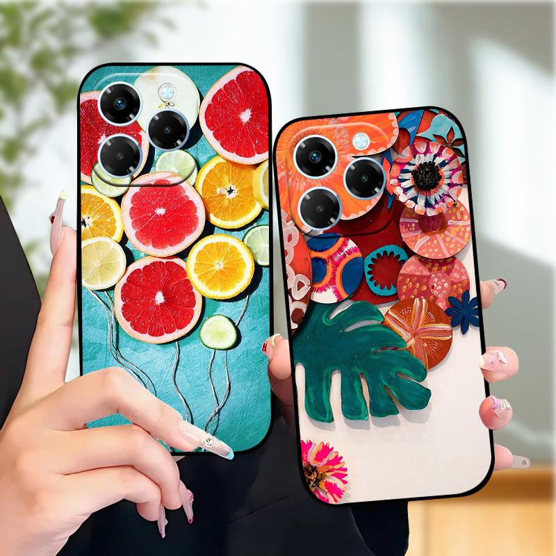 Für Infinix Note 40X 5G Hülle X6838 Beliebte Mode Weiche Silikon Handyhüllen Bumper Cover Für Infinix Note40X Schutzhüllen Fundas