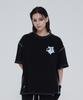 Kimhi Demon Cat T-Shirt - [Black]