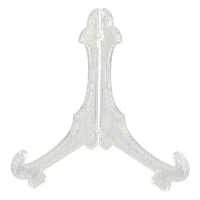 62KD 10pcs Foldable Triangle Display Stand Multifunction Plate Photo Card Book