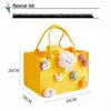 Customizable Cartoon Felt Handbag for Parties & Gift Bags