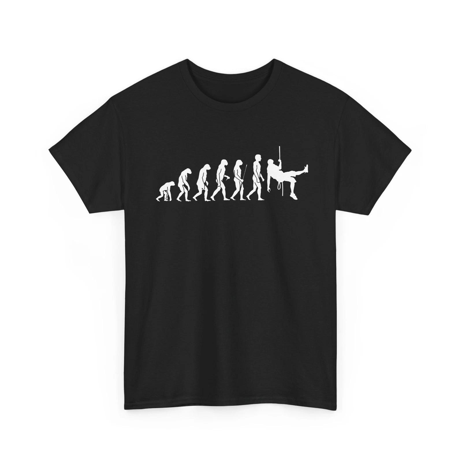 

Evolution of Men Climbing Mountains Shirt Unisex Heavy Cotton TShirt XL
