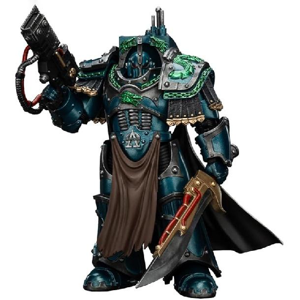 JOYTOY-Warhammer The Horus Heresy-1:18-Action Figure-Alpha Legion Alpharius, Primarch of The XXth Legion-Collection Model Birthday Gifts