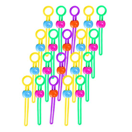 10/20/30/50 db Zárókötöző Újrafelhasználható Többcélú Cipzáras Kábelkötöző Élelmiszertasakokhoz Levehető Zárókábelek