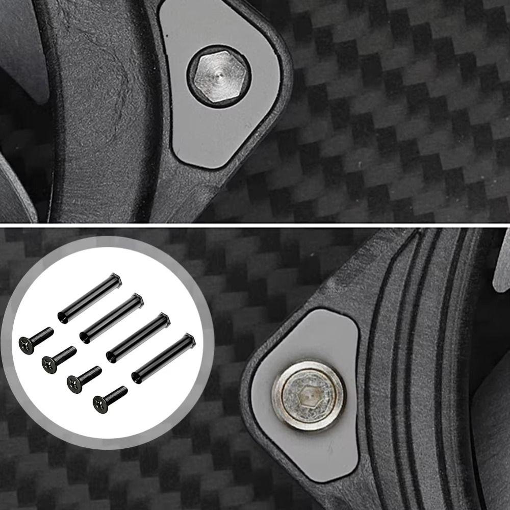 4Pcs Sturdy Fixing Chassis Fan Screws Enhanced Stability Quieter Operation Case Fan Screws Easy To Install Durable