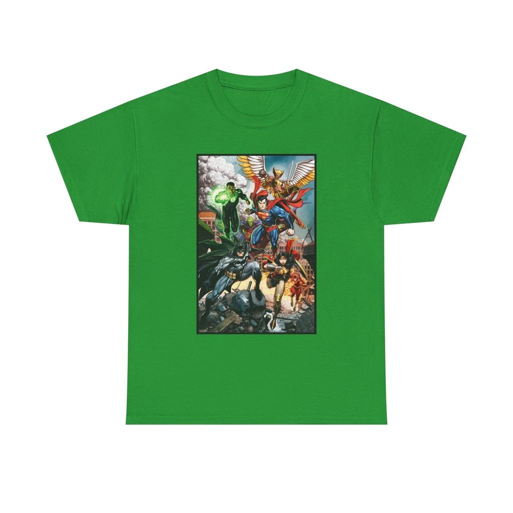 Justice League Unisex Tee, Custom Superhero Shirt, Comic Book Fan Gift, Graphic