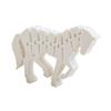 3D Printed Horse Figurine Movable Joints Stress Relief Toy Year of The Horse Ornament Articulated Fidget Toy for Desktop Bookshelf Decoration