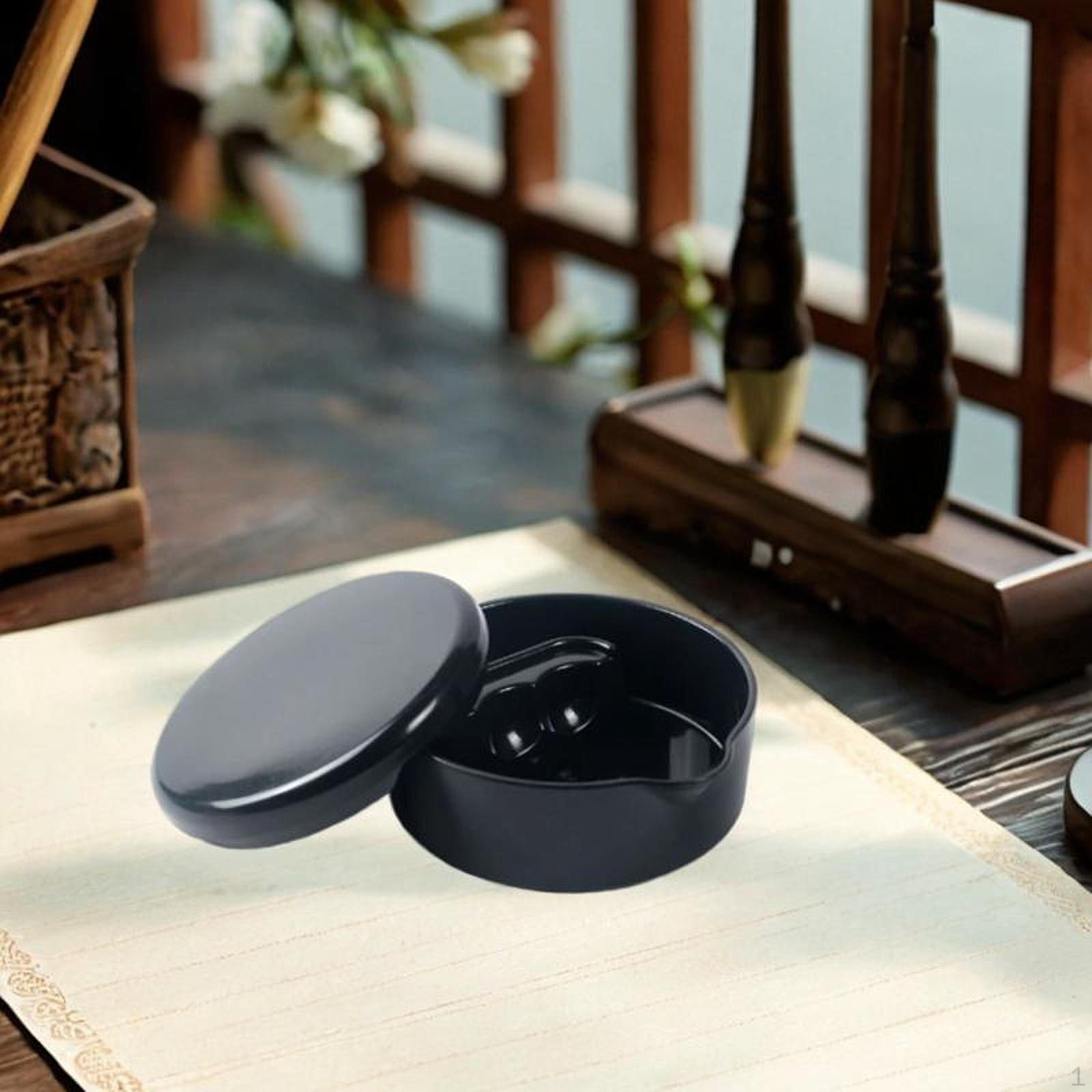 

Чернильная коробка для каллиграфии Inkstone для профессионалов китайского и японского происхождения чёрный