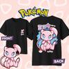 2026 Unisex Pokemon Graphic T-shirt Man Women Short Sleeve Tee Oversized Casual Parent-child Y2k Summer Round Neck Streetwear