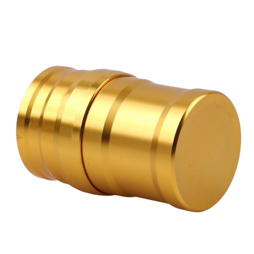 Portable Small Alcohol Burner Lamp Aluminum Alloy Alcohol Stove with Cotton Cord for Outdoor Survival Camping Hiking