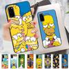 Adult Animation Simpsons Phone Case For Samsung S 24 Fe 25 Ultra Plus 20 Lite 21 30 22 23 24 22 Ultra 5G Fundas