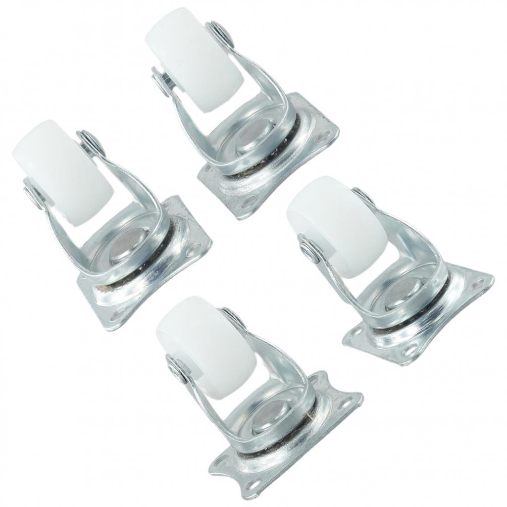 250G Swivel Casters 4/12pcs Mount Ball White/silver