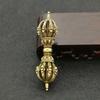 Brass Vajra Figurines Pendant Gifts Small Ornaments Carved Diy Jewelry Handmade