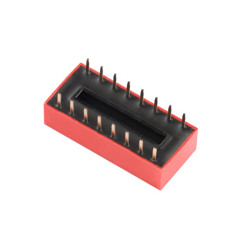 1.27/2.54mm DIP Switch, 1-10 Positions, Through-Hole/Surface Mount Toggle