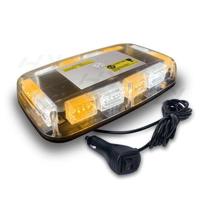 12-Inch Magnetic Roof Emergency Strobe Light, 48 LED, 12V-24V Warning Flashing Light