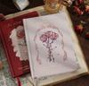 Exquisite Rose Diary: Artistic Japanese Notebook