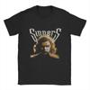Unisex Women TShirt Sinners Golden Horror Face TShirts Harajuku Beach Tees Y2K Funny Printed Cotton Clothing Plus Size 5XL