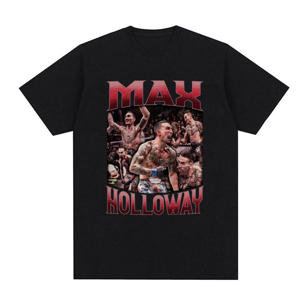

Max Holloway Blessed Graphic T-shirts Men Women Fashion High Street Vintage T Shirts Man Summer Tops O-Neck Short Sleeve T Sh... S разноцветный