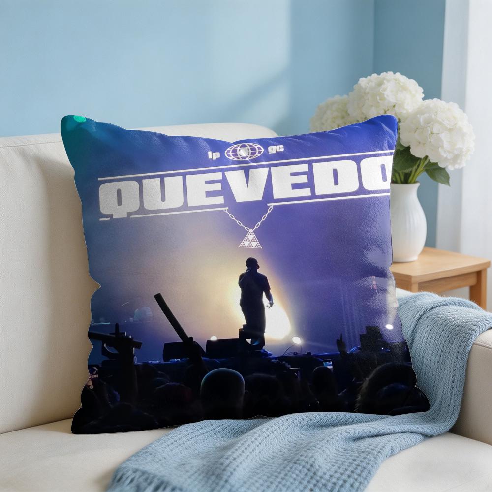 QQuevedo Buenas Noches Cushion Cover Square Pillow Bedroom Sofa Leisure Comfort Living Room Home Decoration X