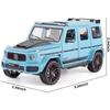 1/24 Toy Cars Brabus G800 Metal Diecast Cars Model with Sound and Light,Pull Back,Model Cars with Starry Sky Roof,Suitable for Children As Gifts