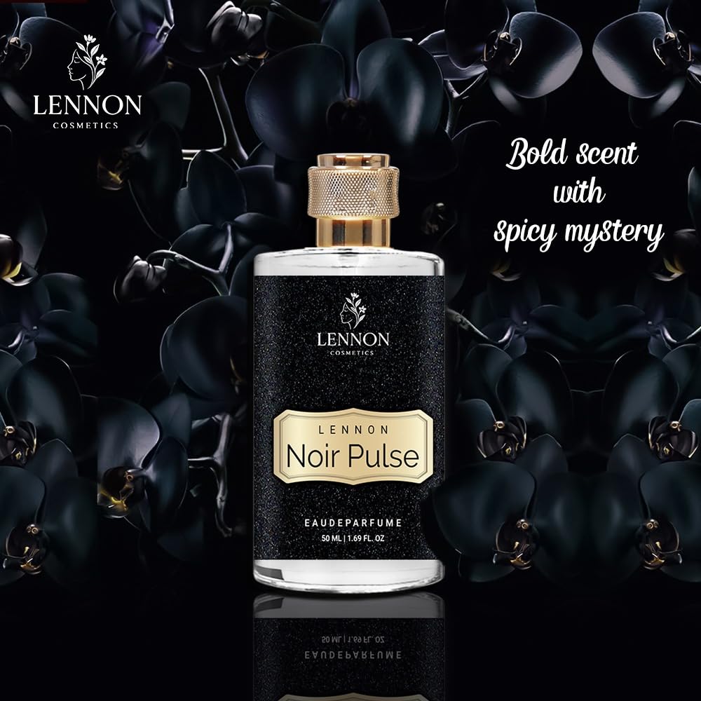 Noir Pulse Eau de Perfume – Long Lasting Fragrance Spray for Men & Women, Elegant Evening Scent, 50ml (Pack Of 1)